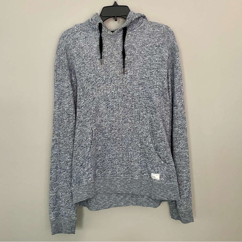 Frank and Oak Heather Grey Pullover Hoodie – Size Large
